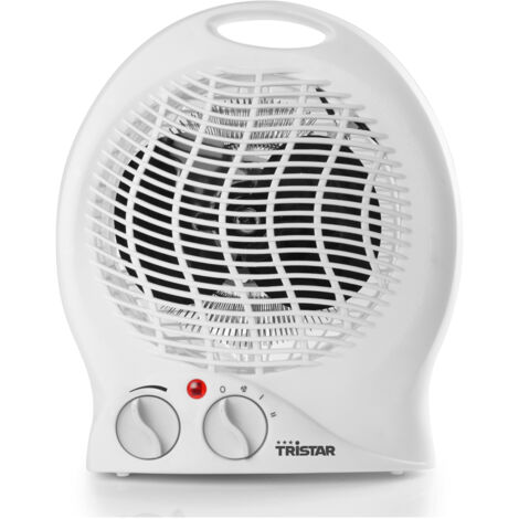 TECNOLUX TRISTAR KA-5039 Heizlüfter mit Ventilatorfunktion, mit 3 einstellbaren Leistungsstufen, regelbarer Heizstufe, integrierter Griff, Überhitzungsschutz