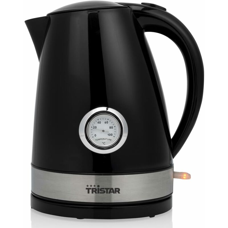

Hervidor de agua Retro WK-1341 2200 W negro - Negro - Tristar