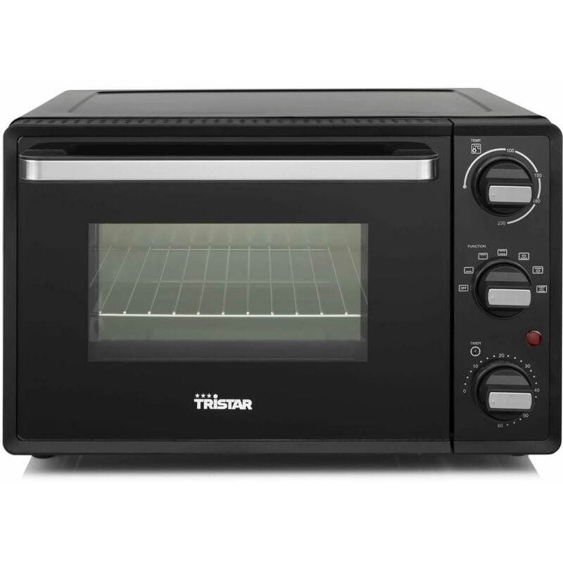 

Tristar Horno de convección negro 800W 19L