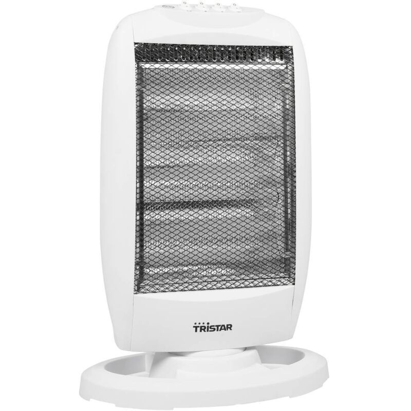 Tristar - KA-5129 Chauffage halogène 400 w, 800 w, 1200 w 38 m³ blanc