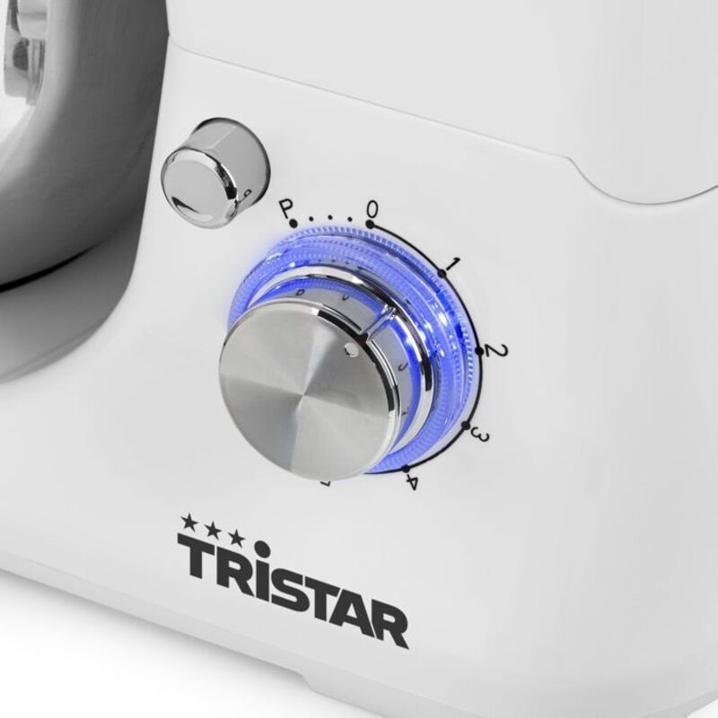 Tristar MX-4817 pastry robot - 1200 W - 5L stainless steel bowl - White