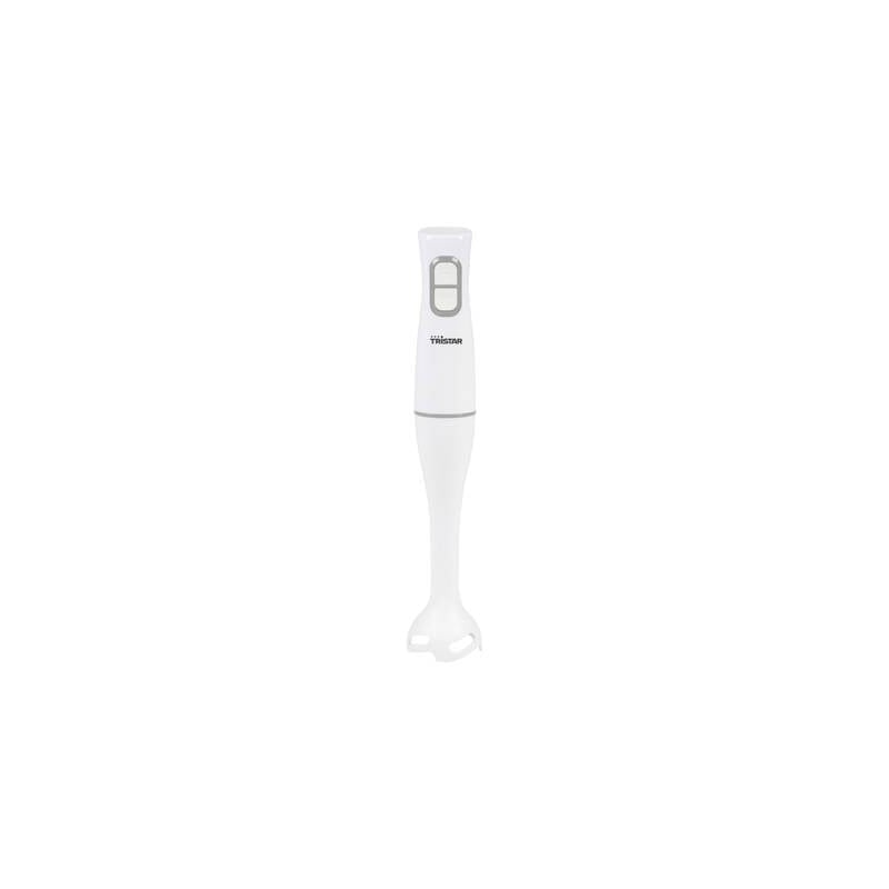Tristar - MX-4851 mixeur plongeant 350 w avec embout hâchoir, fouet , avec blender blanc, transparent(e)