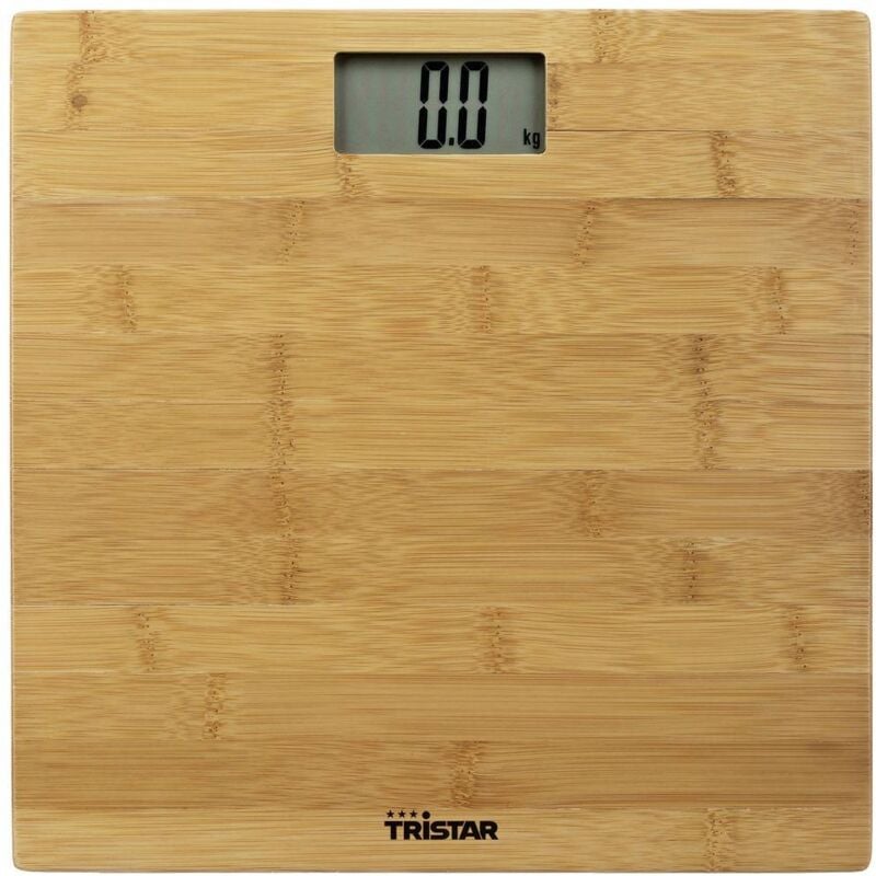 Tristar - WG-2432 Pèse-personne numérique Plage de pesée (max.)=180 kg bambou