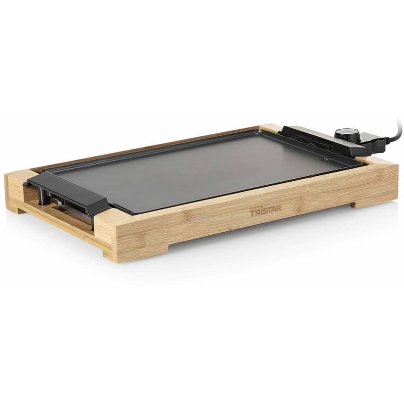 

Tristar Plancha eléctrica de cocina 2000 W bambú 37x25 cm