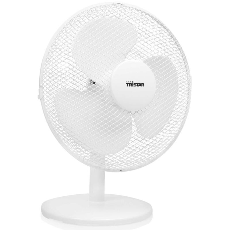 Tristar - Ventilateur de table VE-5724 40W 3 vitesses D30cm Blanc