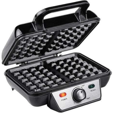 Tristar WF-2195 Waffeleisen Schwarz, Silber