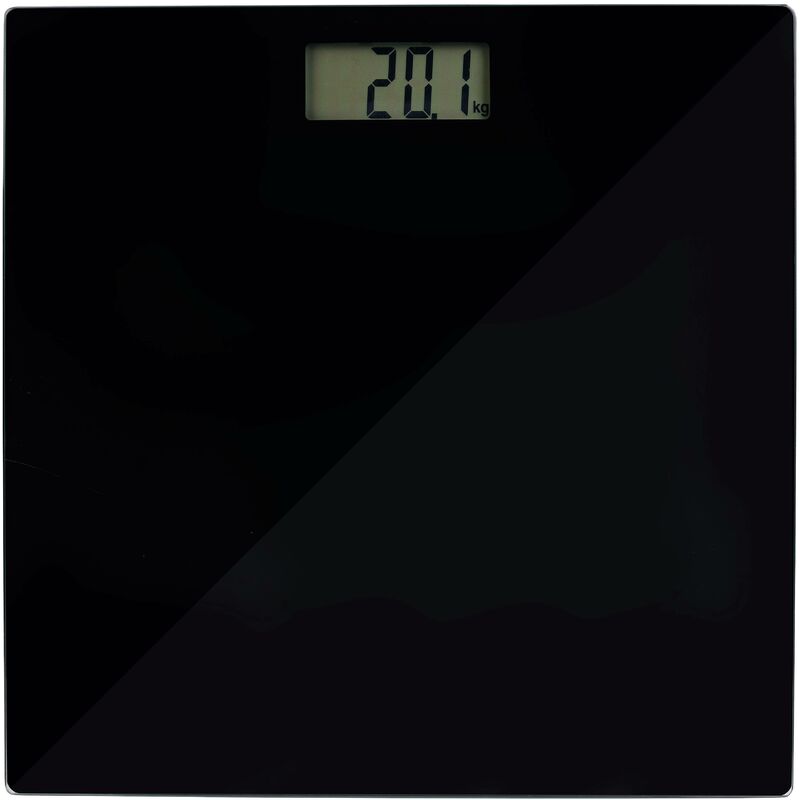 WG-2441 Pèse-personne numérique Plage de pesée (max.)=150 kg noir S286642 - Tristar