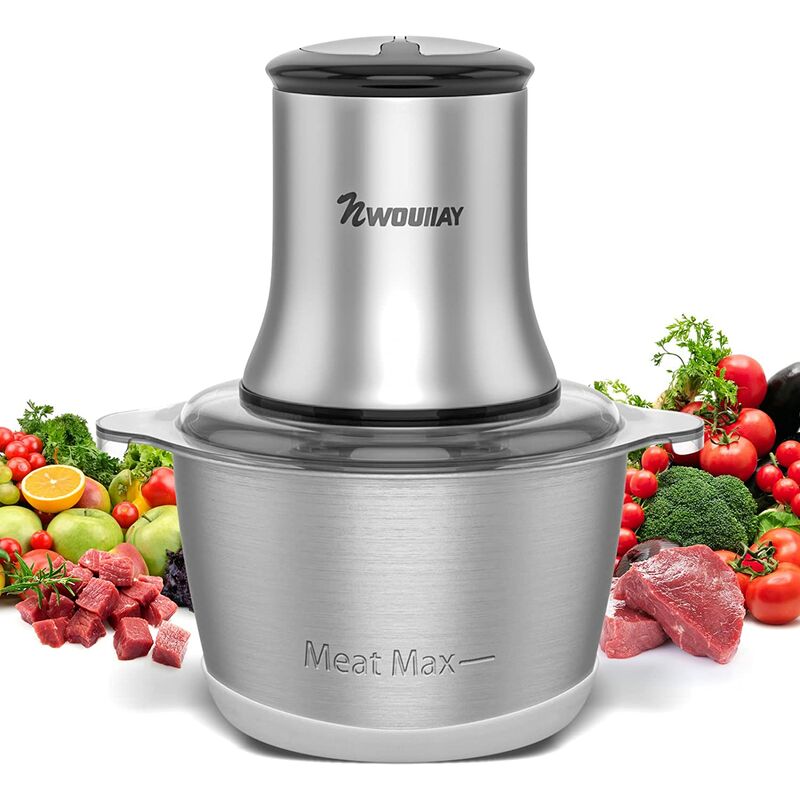 Tritacarne elettrico in acciaio inossidabile 800W