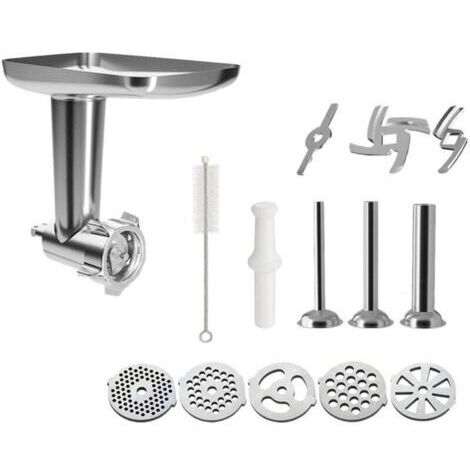 Tritacarne in acciaio inossidabile per accessori per robot da cucina KitchenAid