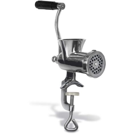 Tritacarne manuale inox Reber 8690N n.5 piastra foro 4,5mm