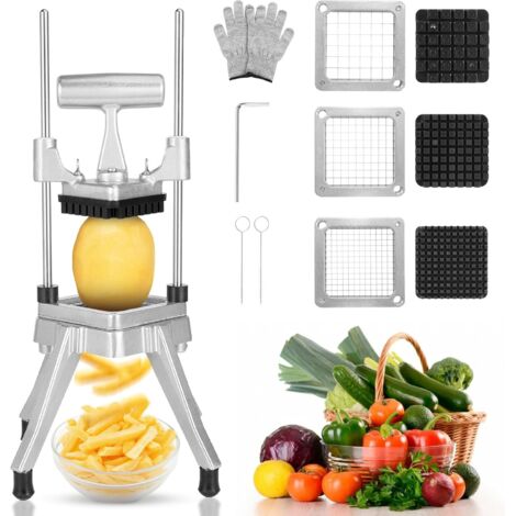 Tritacarne professionale in acciaio inossidabile resistente con 3 lame per uso domestico, in cucina e nei ristoranti