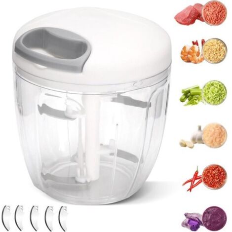 Tritatutto per verdure - Tritatutto per cipolle - Affettatrice per cipolle - Affettatrice per verdure - Manuale - Tritatutto - Essenziale da cucina