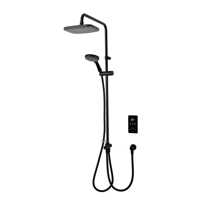 Triton - ENVi 10.5KW Thermostatic Black Electric DuElec Diverter Shower