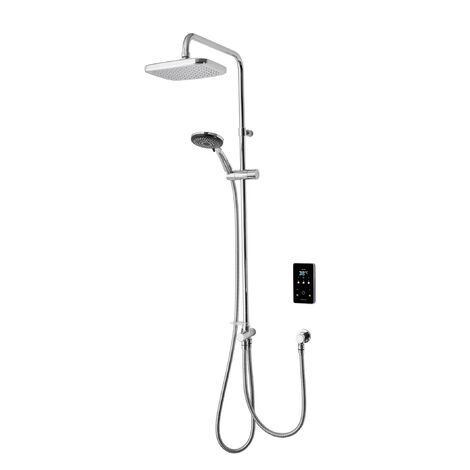Triton ENVi 9.0KW Thermostatic Matt Silver Electric DuElec Diverter Shower
