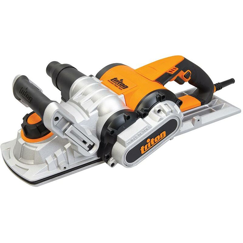 Triton - Rabot triple fers, 180 mm, 1 800 w TPL180B