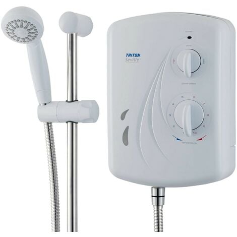 Triton Seville 9.5kW Universal Electric Shower RP Enrich Madrid Rapide Caselona