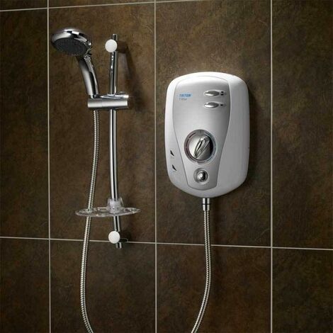 Triton T100xr Electric Shower 8.5kW White & Chrome