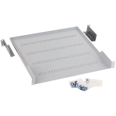 TRITON Triton 19 Fachboden gelocht, für Belastung 40kg 1HE/350mm (RAC-UP-350-A1)