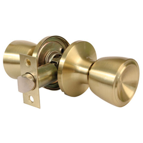 Trittschalenknopf aus mattiertem Messing, Mod. 601 11115 Freund