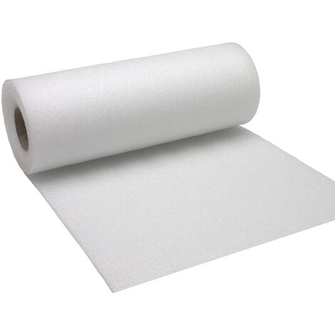 Trittschalldämmung 1,25mx5m für Laminat Parkett 5mm PE-Schaumfolie Bodendämmung