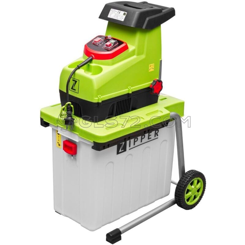 

Trituradora De Jardin Electrica 2800W 44 Mm Zipper Zi-Ghas2800