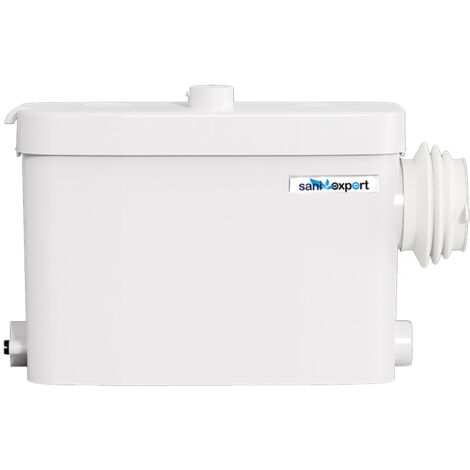 Trituratore Pompa Maceratore SaniExpert 450-1 compatto con 3 ingressi + WC Laterale