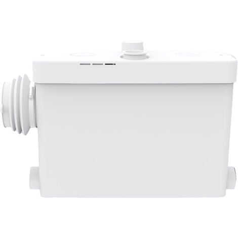 Trituratore wc WilTec 3/1 450W prevalenza 7m per acque reflue e feci collegamento frontale 