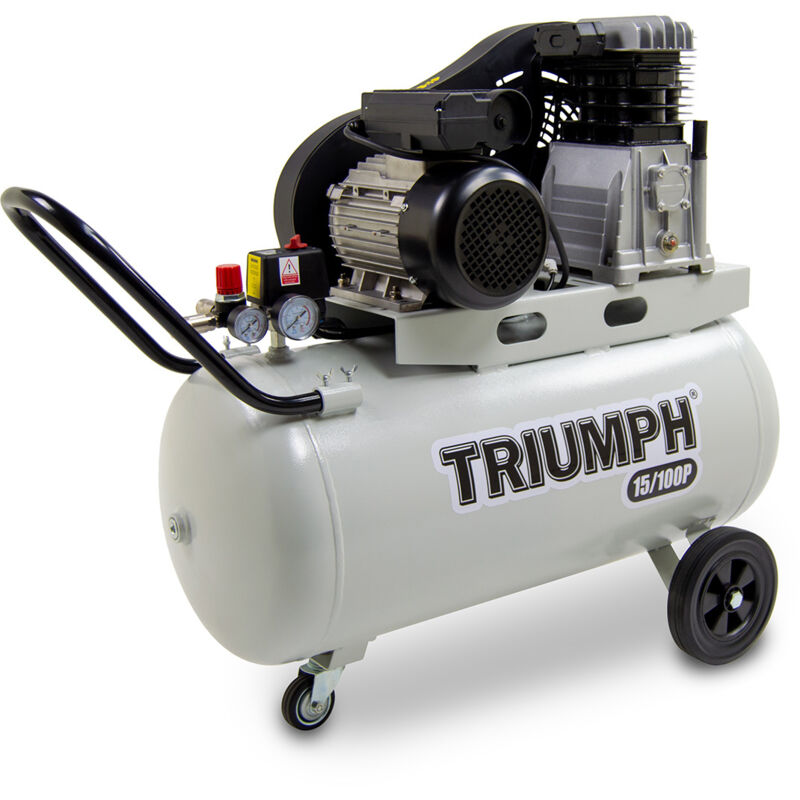 Triumph Air Compressor, 15/100P Portable, 100L Tank, 14.8CFM 3HP Motor