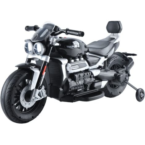 BERGHOFF Triumph Kinder Elektromotorrad Rocket 3GT 12V - Schwarz