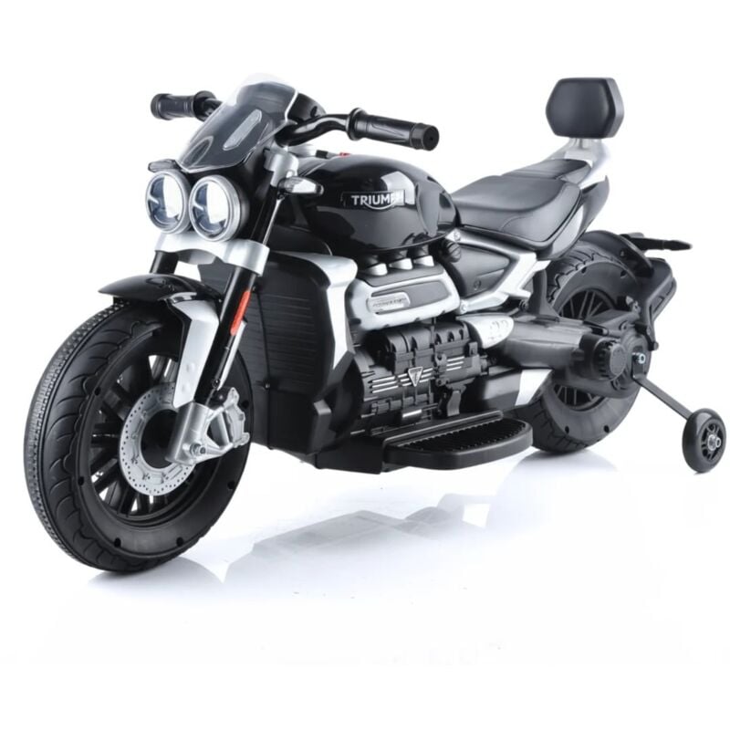 Berghoff - Moto Electrique Enfants Triumph Rocket 3GT - 12V - 2 à 5 ans - Noir