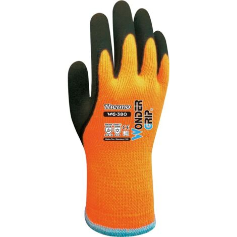 Triuso Handschuhe WonderGrip Thermo orange 9/L