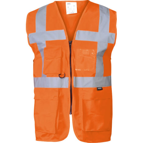 Triuso Vizwell Warnschutzweste VWRSOM Gr. M Orange