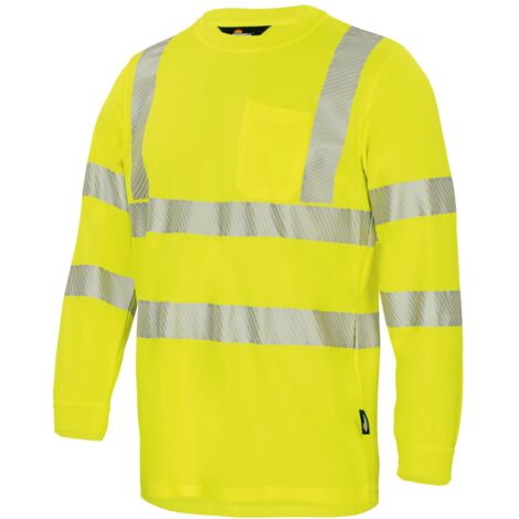 Triuso Vizwell Warnshirt langarm VWTS 21 UV50+ Gr. 5XL gelb