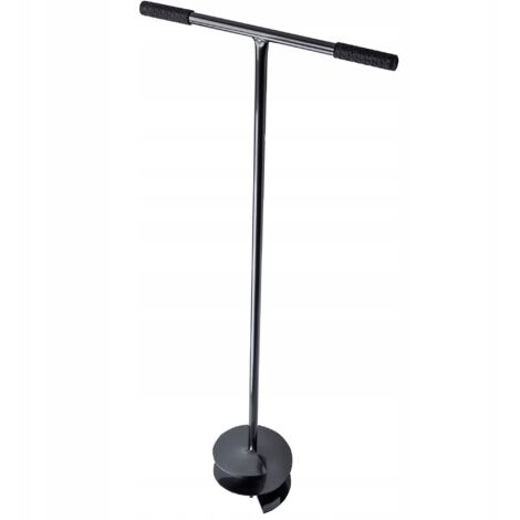 Trivella manuale KADAX con manico in metallo, strumento da giardinaggio portatile per scavare buche, piantare alberi e installare recinzioni (200 mm)