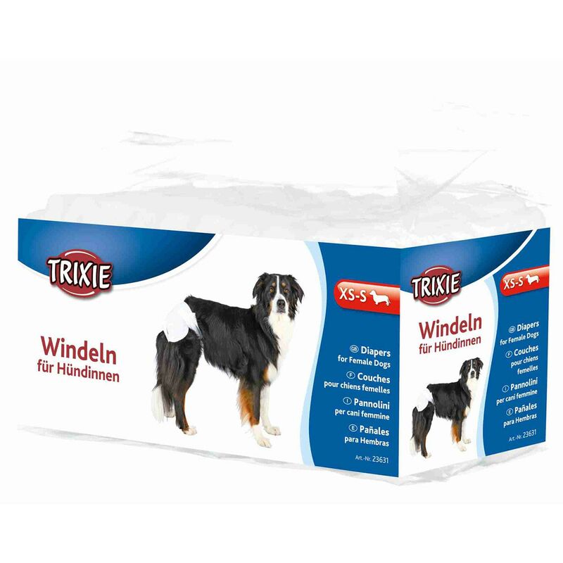 

12 Pañales Perros ultra absorbentes, XS-S - Trixie