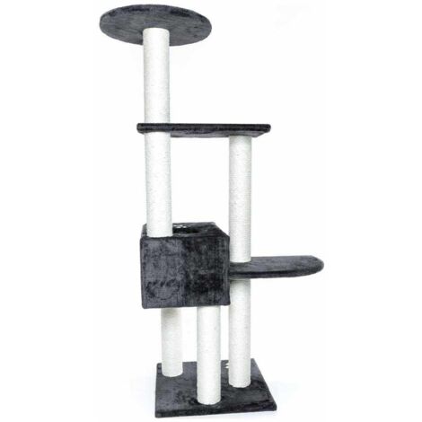 Trixie Alicante arbre à chat gris anthracite 142 cm