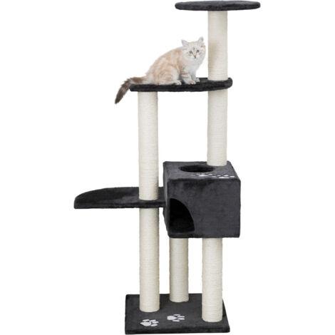 Trixie Alicante Katzenbaum grau anthrazit 142 cm
