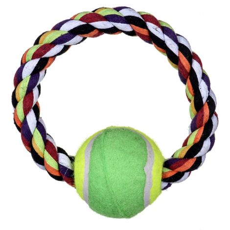 TRIXIE Anello con palline da tennis per cani