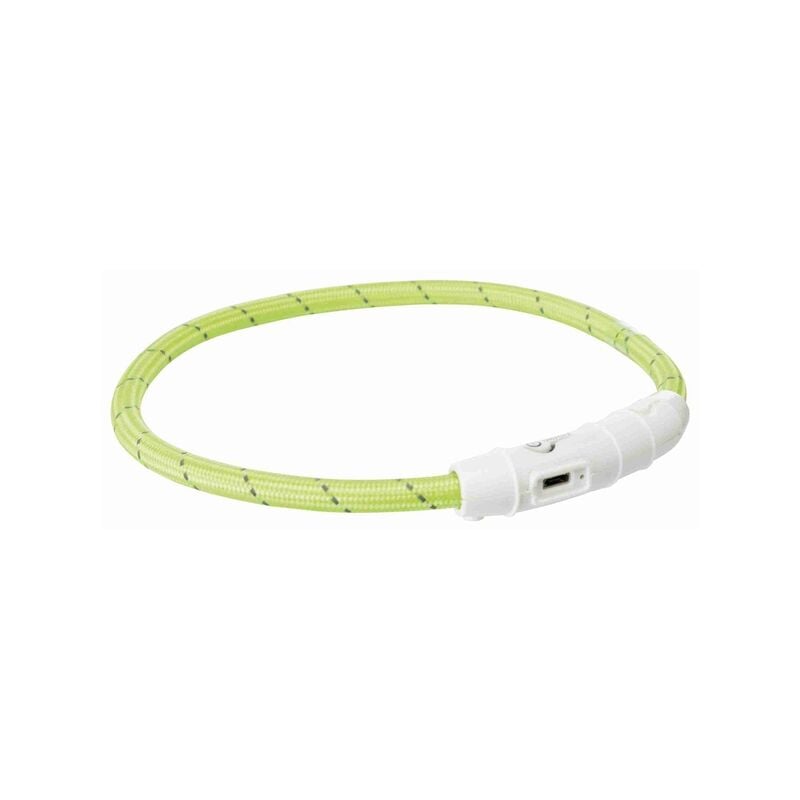 

Trixie Aro con Luz Flash USB, M-L, 45 cm/ø 7 mm, Verde