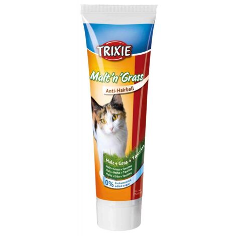 Trixie Anti-boules de poils au malt et à l'herbe - 100 g