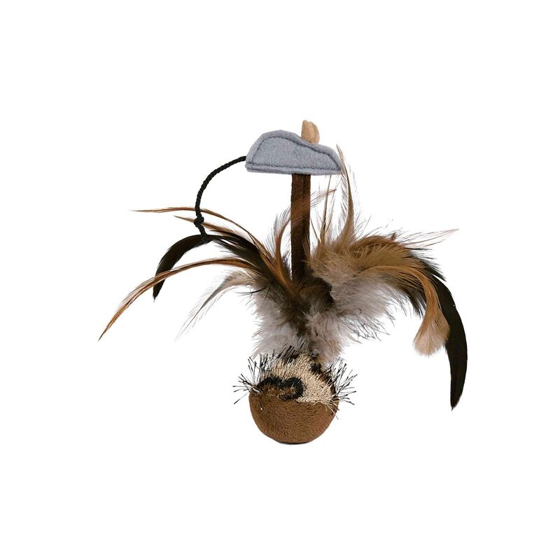 

Trixie Bola con pluma y sonido, 15 cm