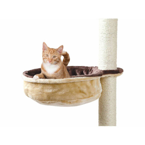 TRIXIE Bolsa de confort para árbol de gato - Marrón y beige - Para gato