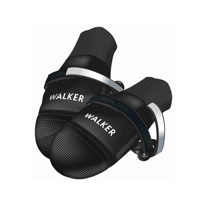 

Trixie - 2 Botas Confort Walker, Perros, Nylon, M, Negro