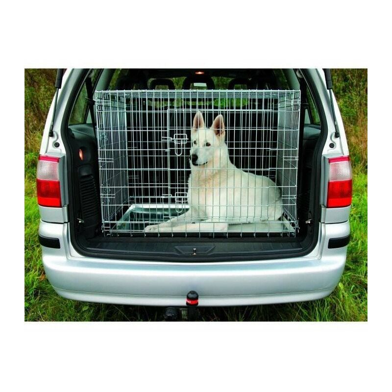 Cage de transport pour chien - 116 × 86 × 77 cm - Trixie