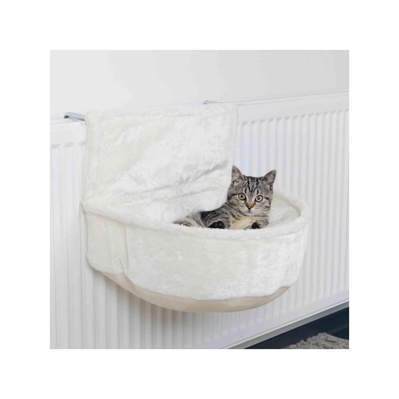 

Trixie Cama Radiador, Peluche, 45 × 13 × 33 cm, Blanco - Blanco