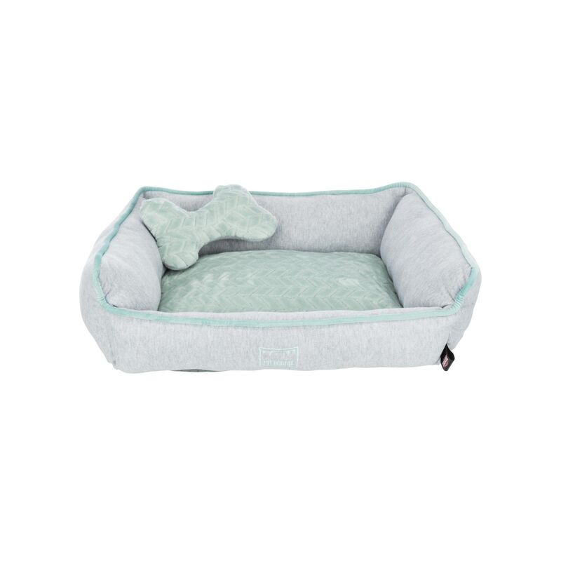 

Trixie Cama JUNIOR, cuadrada, 50 x 40, Gris/Menta