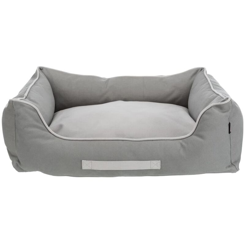 

TRIXIE Cama para mascotas Be Eco Danilo gris 100x70 cm - Gris