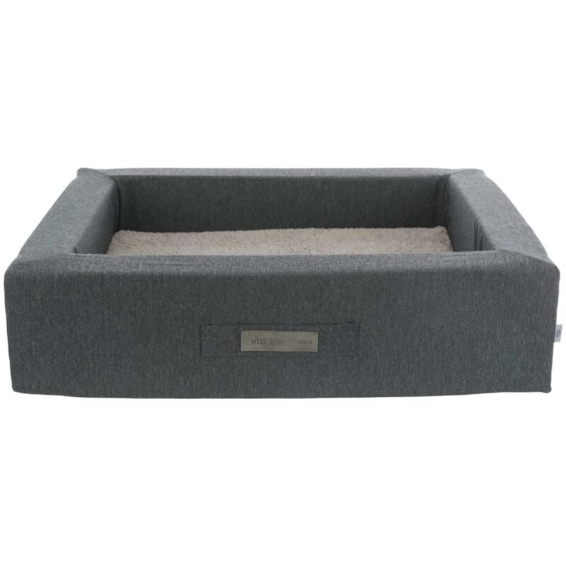 

TRIXIE Cama para mascotas Bendson Vital gris 100x80 cm - Gris
