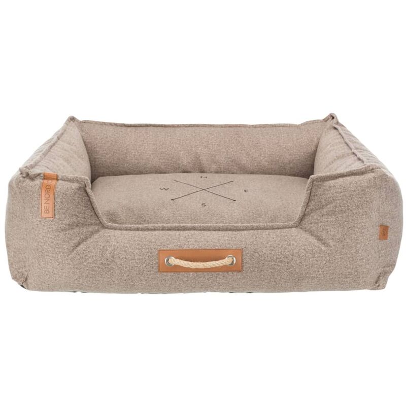 

TRIXIE Cama para perros BE NORDIC Föhr Soft color arena 80x60 cm - Beige