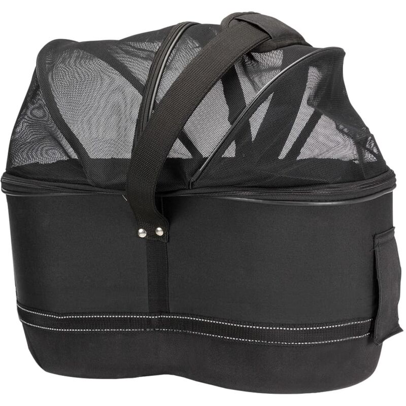 

TRIXIE Cesta trasera de bicicleta para mascotas negro 29x42x48 cm - Negro